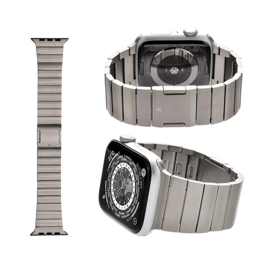 ステンレス マグネット AppleWatch バンド メンズ ベルト ビジネス