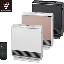 暖房しながらお部屋の空気を浄化、プラズマクラスター技術搭載のガス