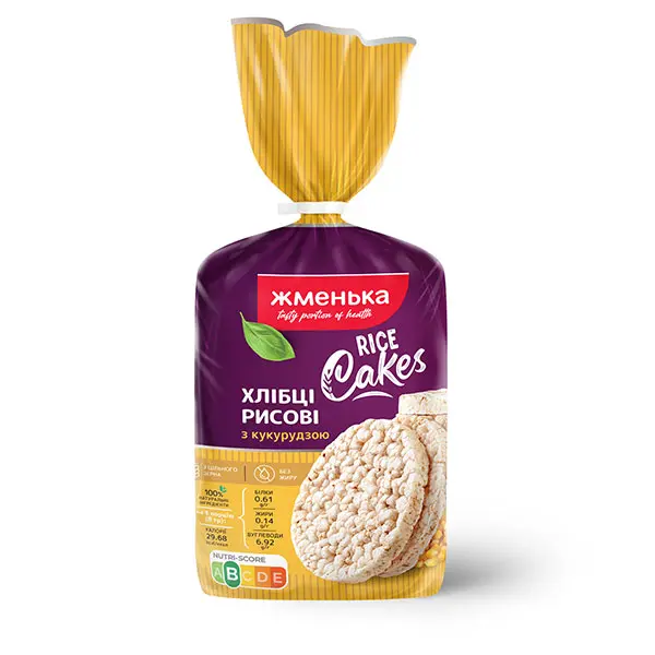 Rice-corn cakes 100 g • Rice Cakes • Zhmenka™