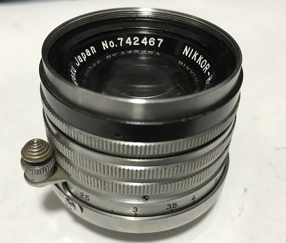 Repair: Nikkor-H.C 5cm f/2 (Blackbelt) | Richard Haw's Classic