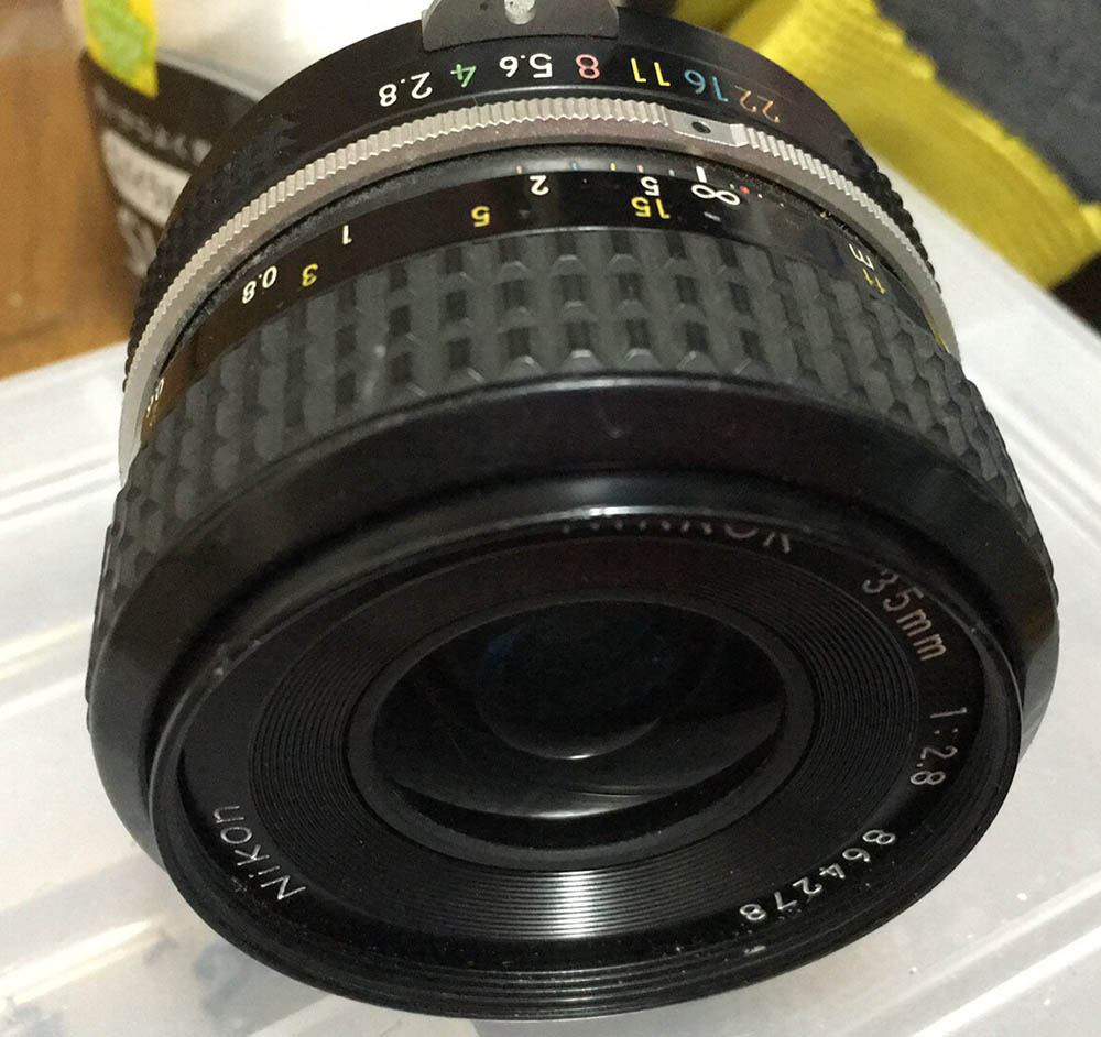 Repair: New-Nikkor 35mm f/2.8 (Early Ai) | Richard Haw's Classic
