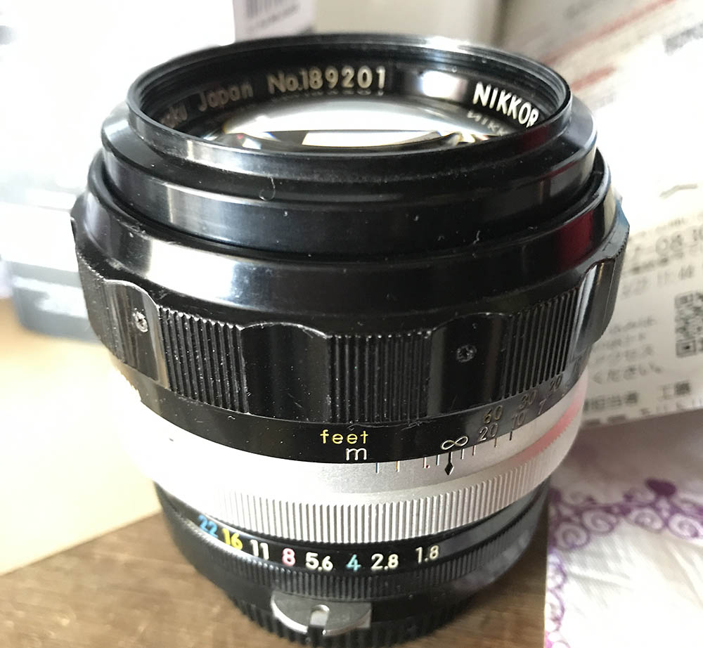 Repair: Nikkor-H 85mm f/1.8 Auto | Richard Haw's Classic Nikon