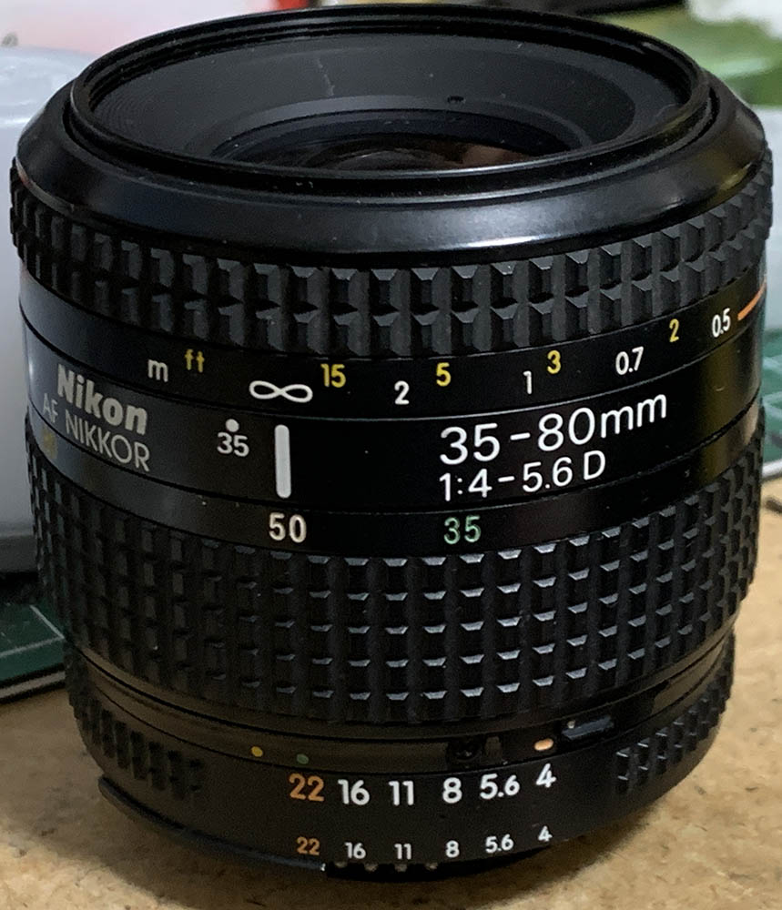 Repair: AF Zoom-Nikkor 35-80mm f/4-5.6D | Richard Haw's Classic