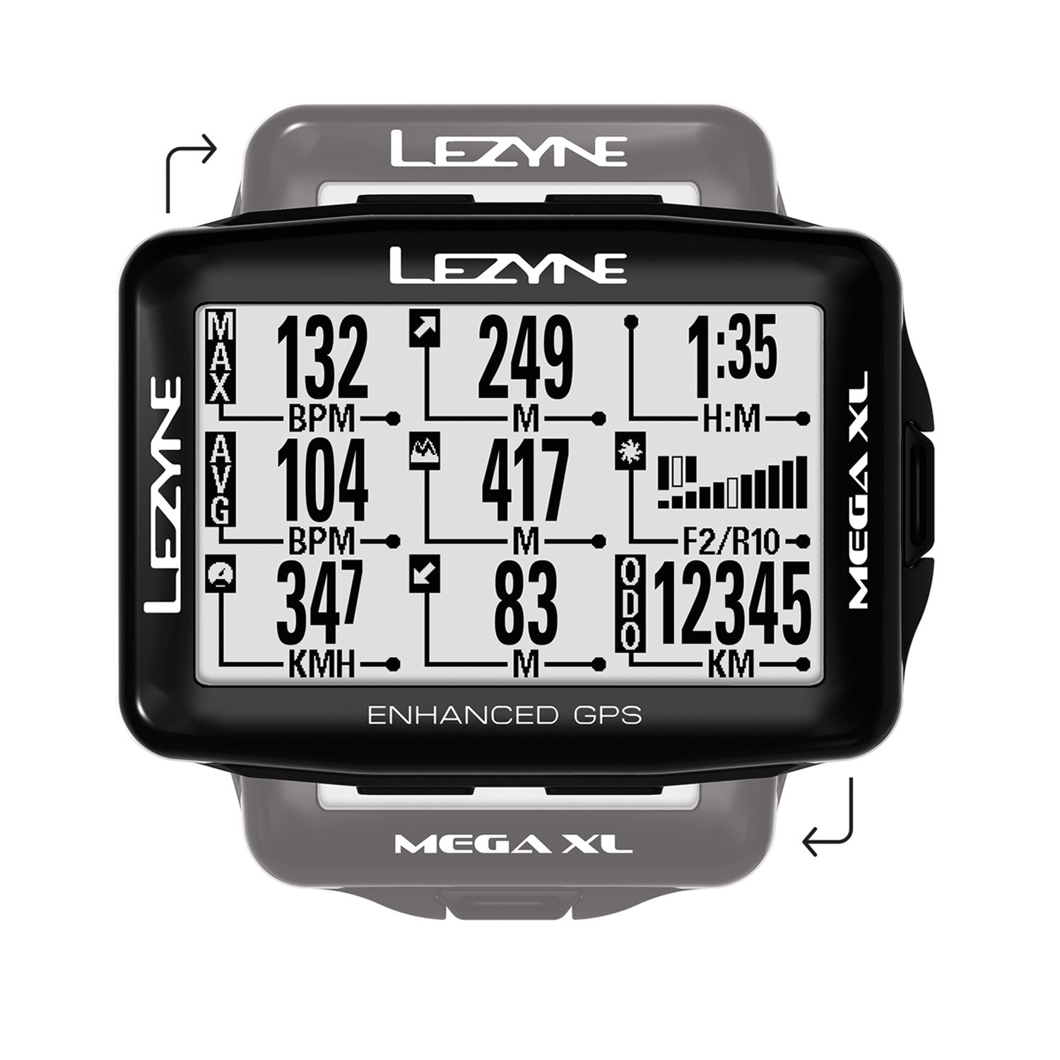 LEZYNE MEGA XL GPS BIKE COMPUTER