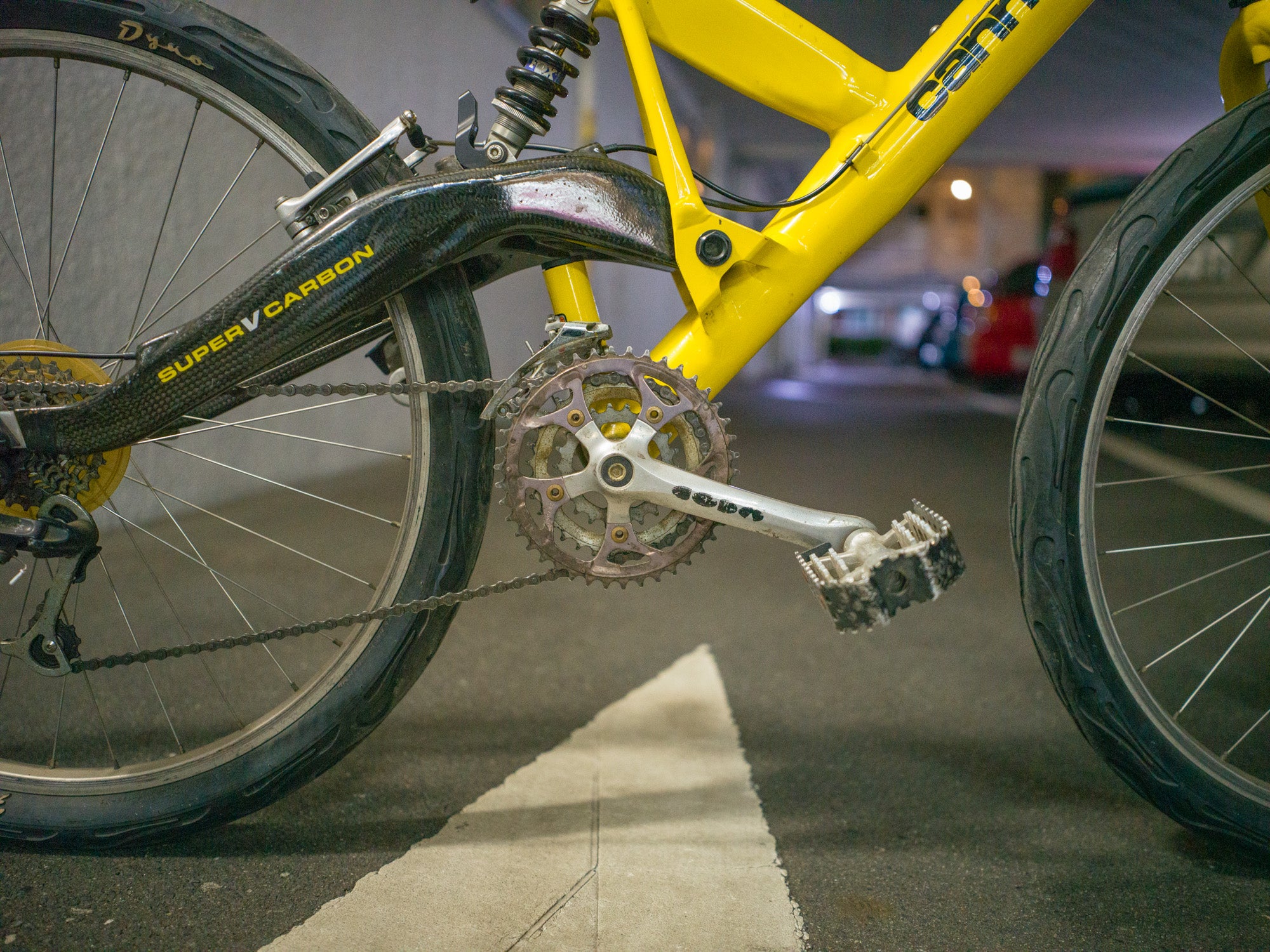 中古】cannondale SUPER V900 carbon キャノンデール オールドMTB