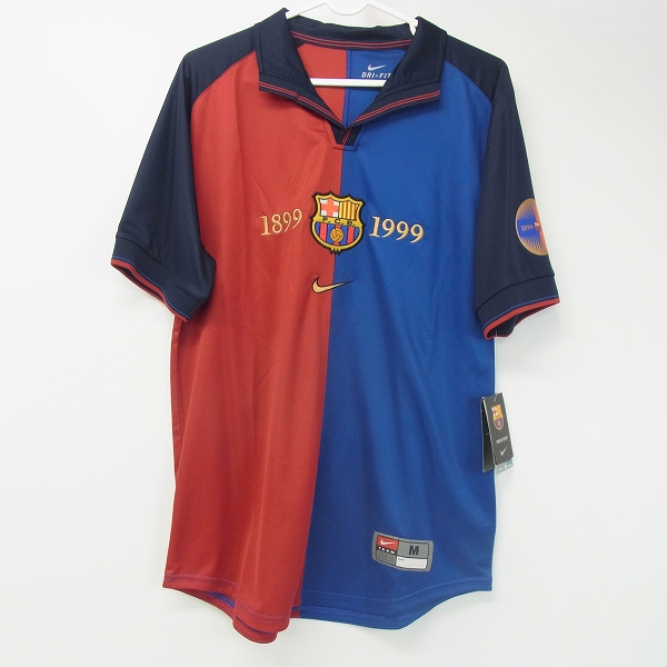未使用】Nike/ナイキ FCバルセロナ 99/00 100周年記念 センテニアル