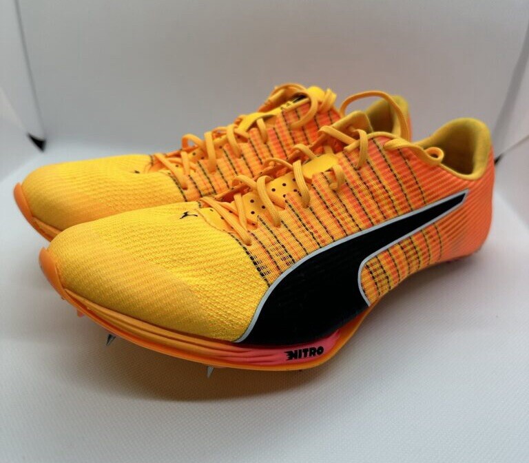 PUMA】厚底短距離スパイク