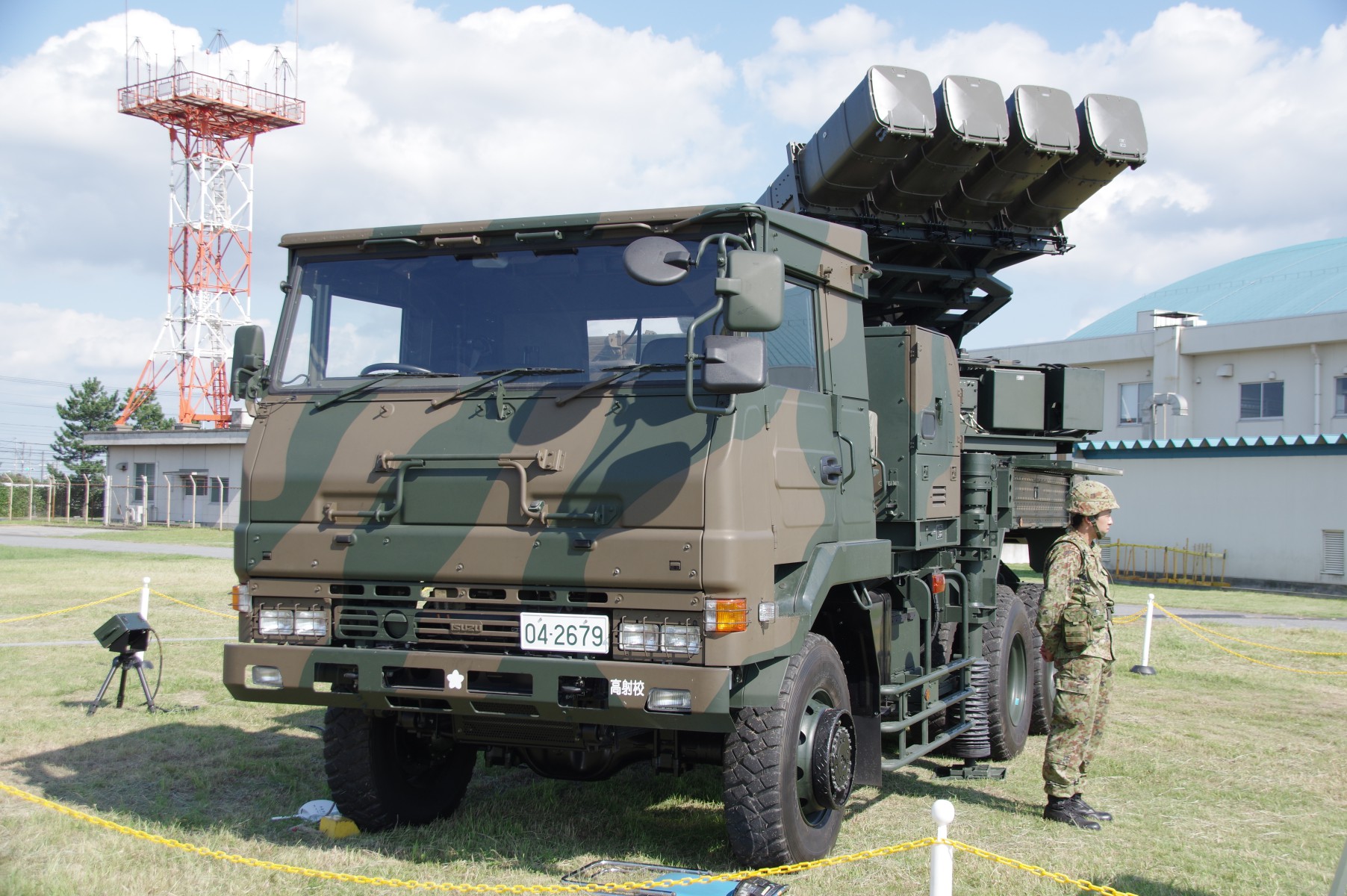 11式短距離地対空誘導弾｜短SAM改2・11短SAM｜陸上自衛隊装備品｜陸自