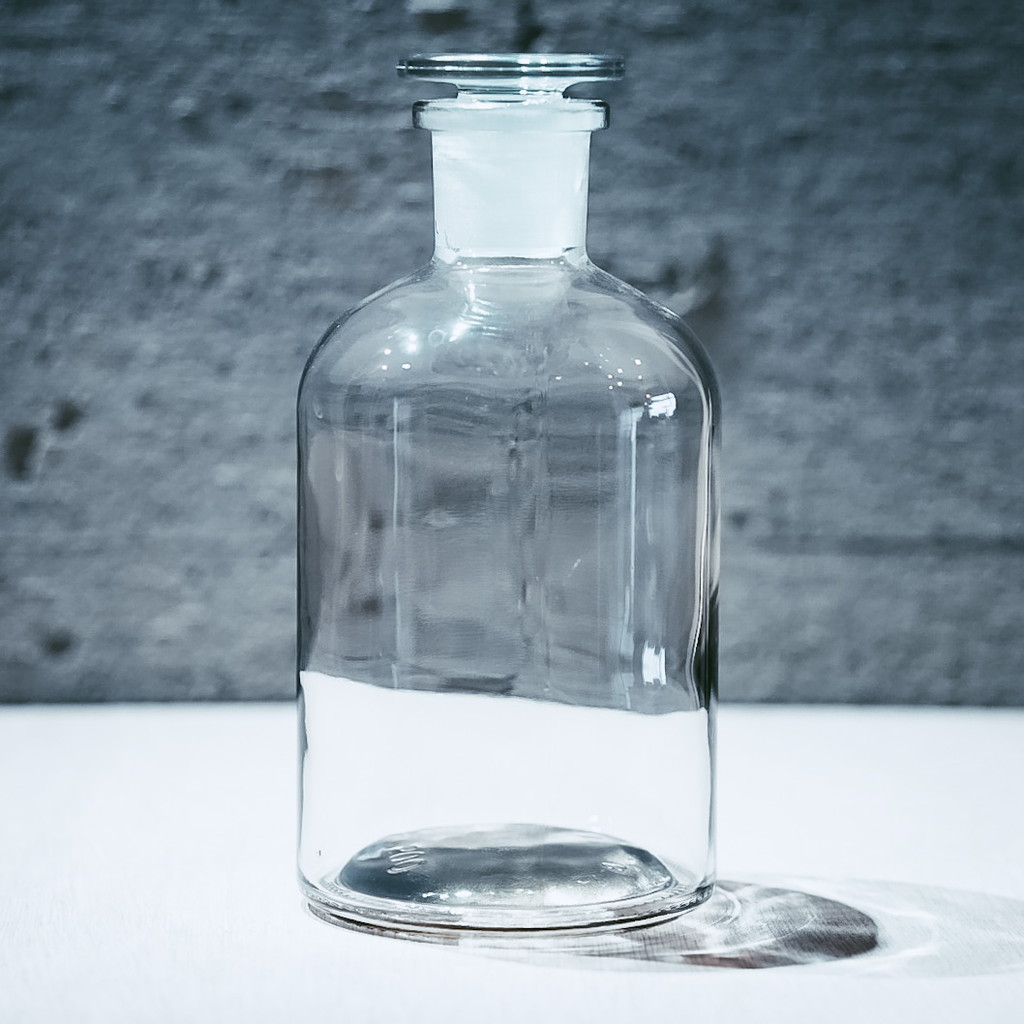 CZ 細口試薬瓶 透明(SJ24/29) 並 500mL | リカシツ ｜ 理化学+