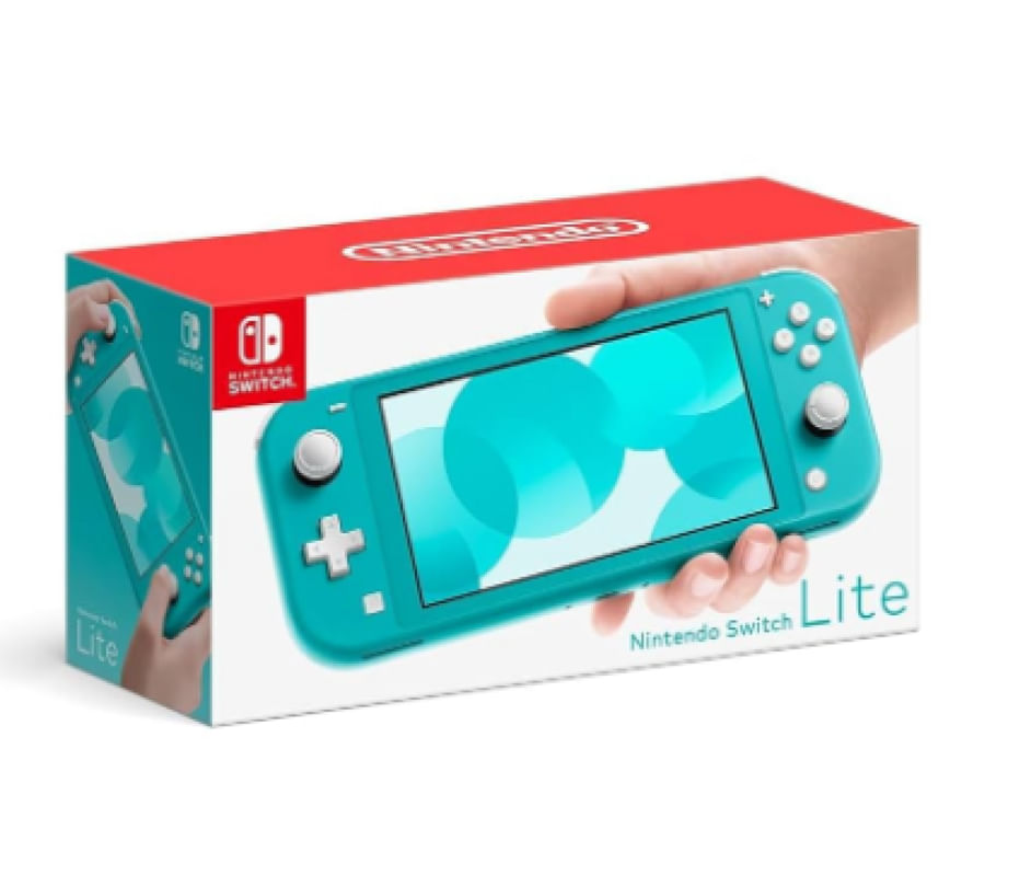 NINTENDO SWITCH LITE AZUL TURQUESA - Ri Happy