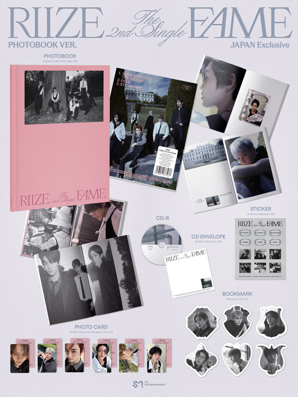 The 2nd Single『Fame』(Japan Exclusive Ver.) 1種 | Discography | RIIZE