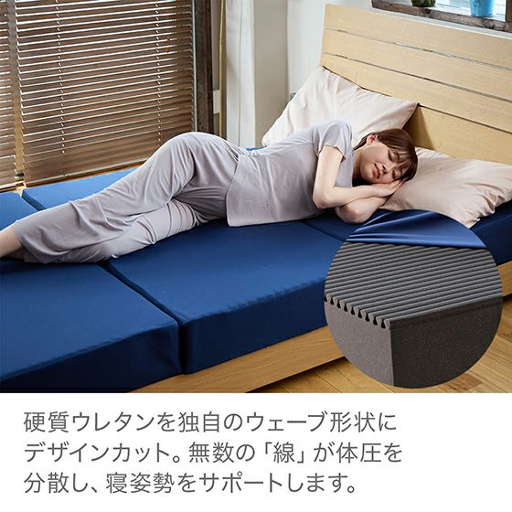 NEWカラー】スリープマジック 極厚マットレス 14.0 ダブル | 高反発