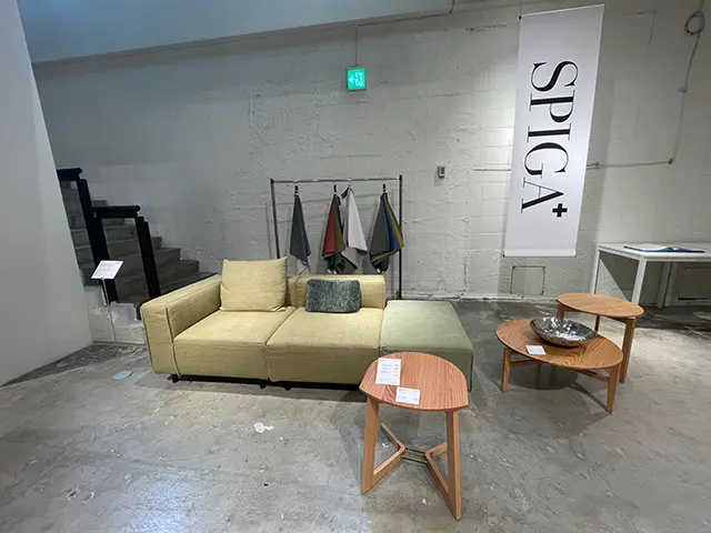 福山市の家具専門店リッツインテリア】エスティック SPIGA ソファ展示