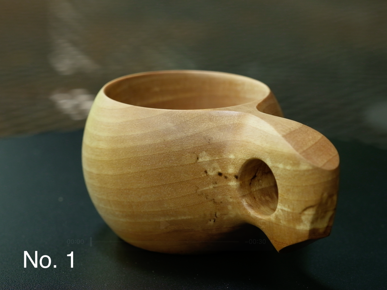 カップ [木製・ククサスタイル（小）・Mountain] – River and Forest