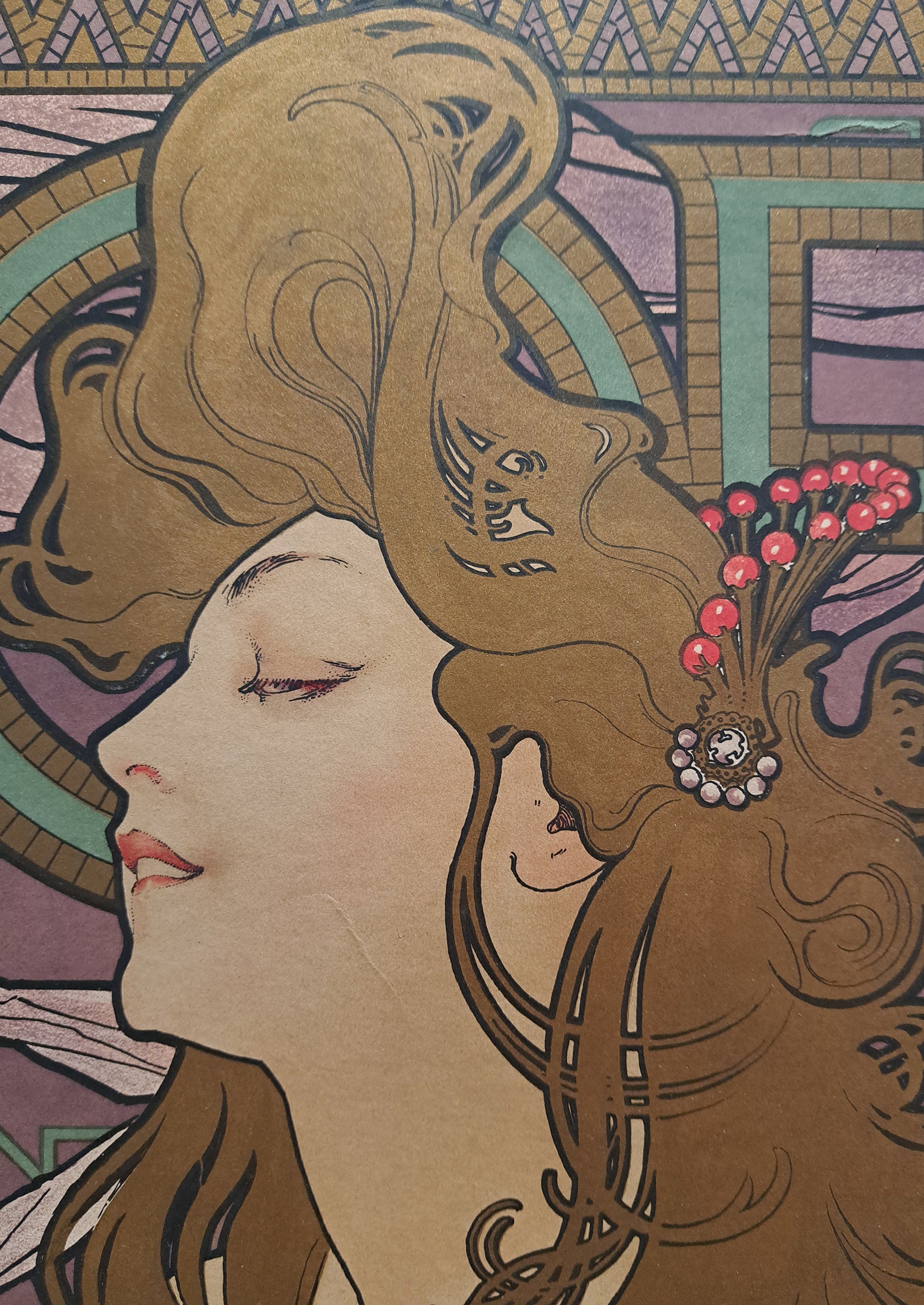 アルフォンス・ミュシャ ≪ジョブ≫ 1896年｜絵画・リトグラフ版画