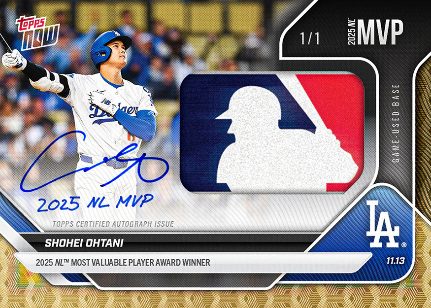 MLB Topps NOW®で大谷翔平の伝説的なシーズンを振り返る(ポスト