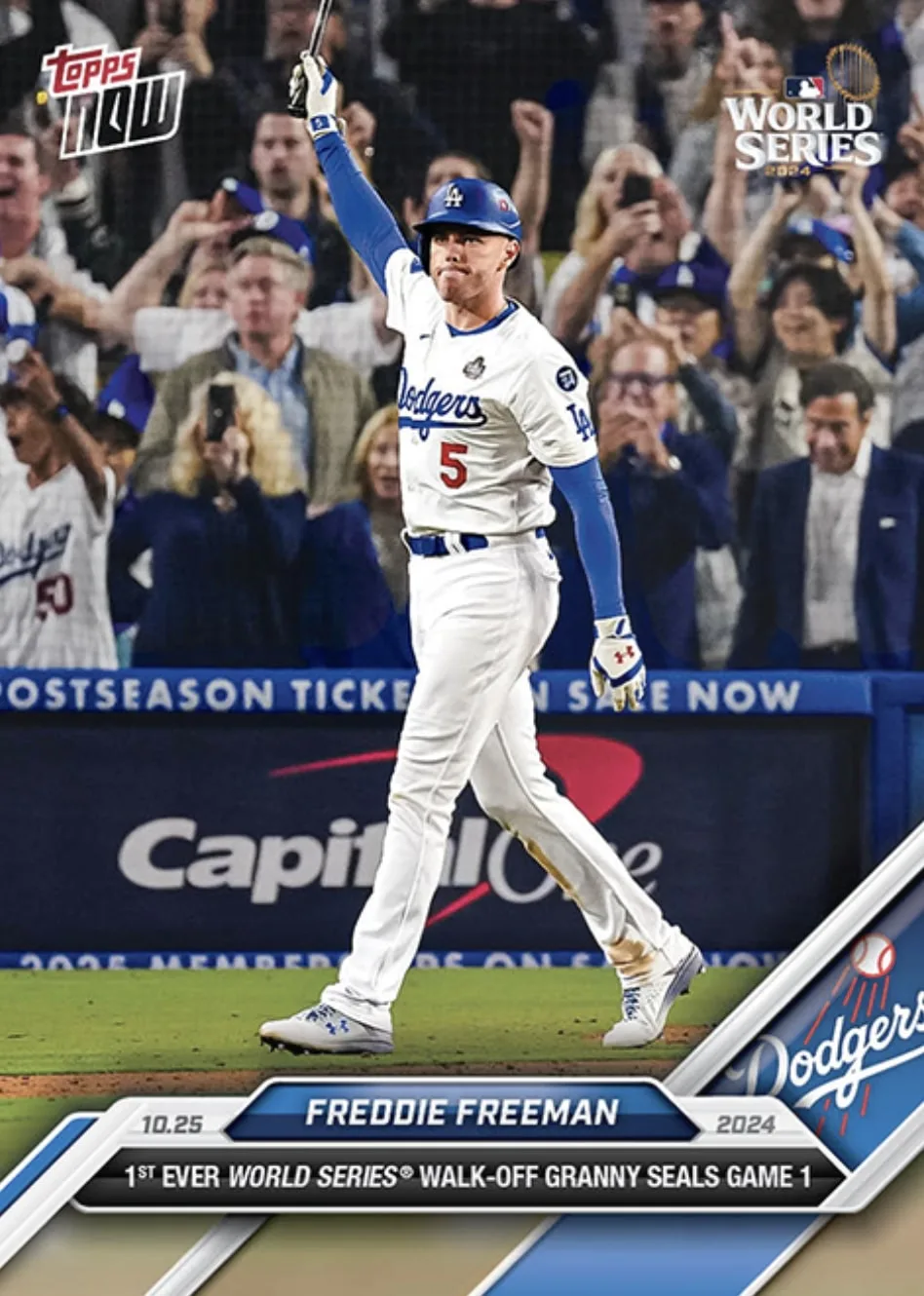 2024年ワールドシリーズ | MVPフレディ・フリーマンの収集すべきカード