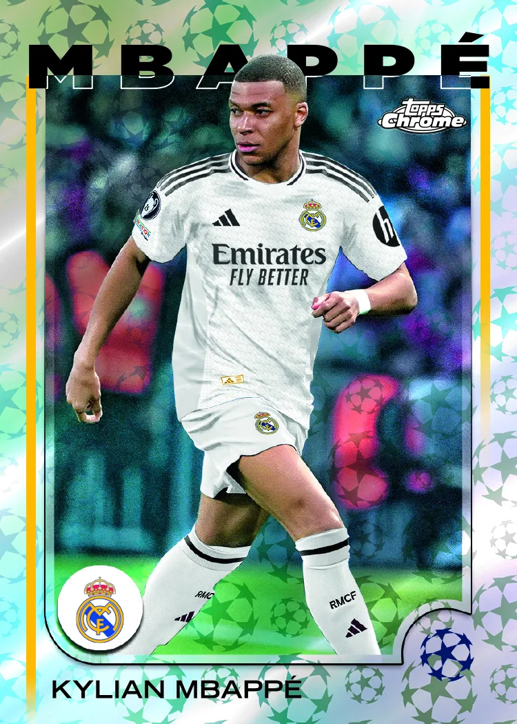 How to Collect 2024-25 Topps Chrome® UCC Kylian Mbappé Cards