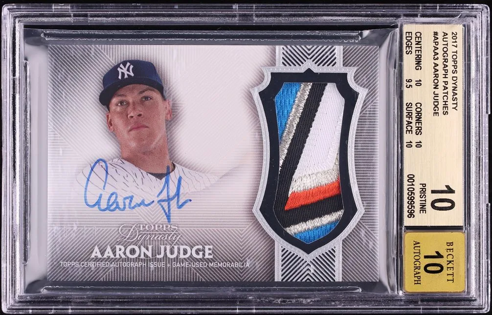 MVPとトレカ界のヒーロー：大谷翔平とアーロン・ジャッジのカードが