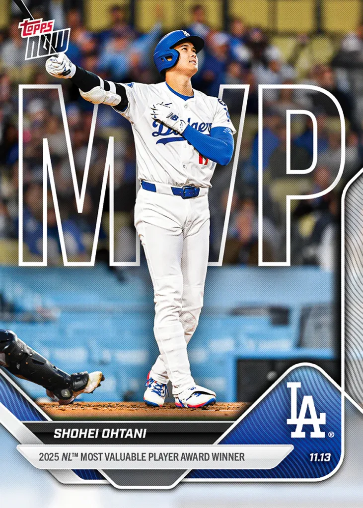 MLB Topps NOW®で大谷翔平の伝説的なシーズンを振り返る(ポスト