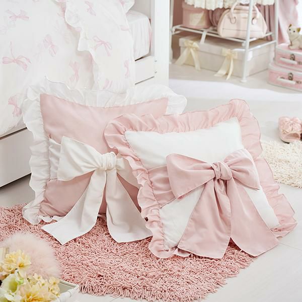 今ならポイント10倍 ♪～3/16 AM10:00まで】Bigリボンクッションカバー