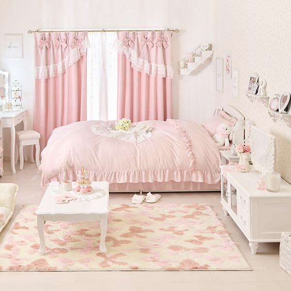 今ならポイント10倍 ♪～3/16 AM10:00まで】フリル布団カバー4点セット