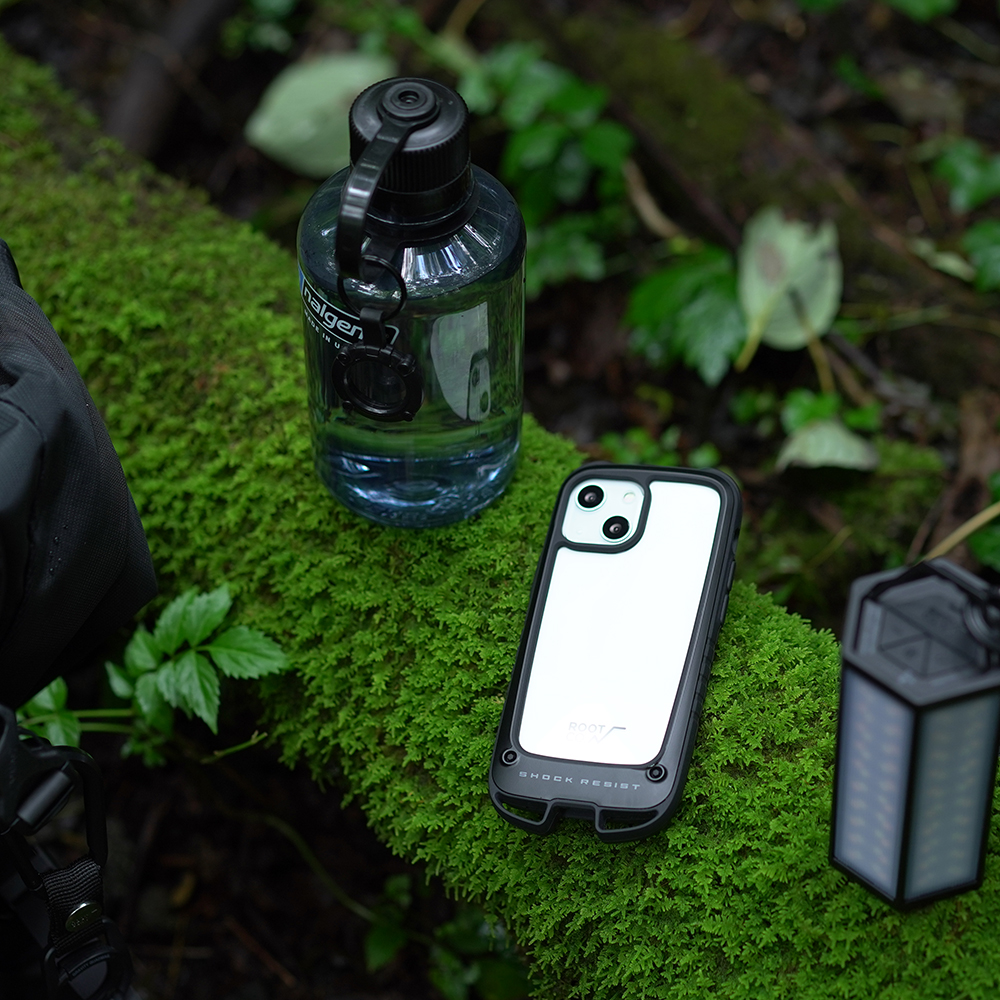 Shock Resist Case +Hold. for iPhone13mini | ROOT CO. Designed in