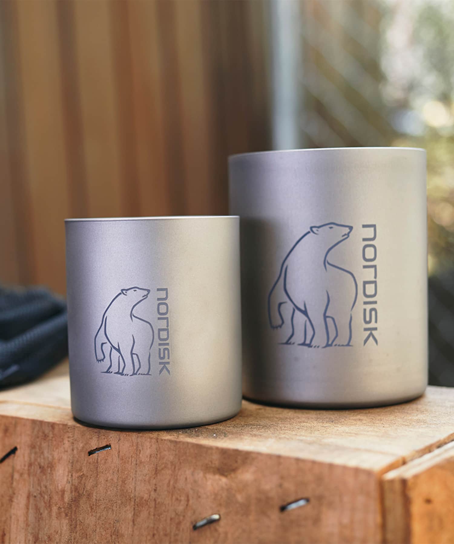 NORDISK Titanium Mug Double Wall 220ml / ノルディスク チタンダブル