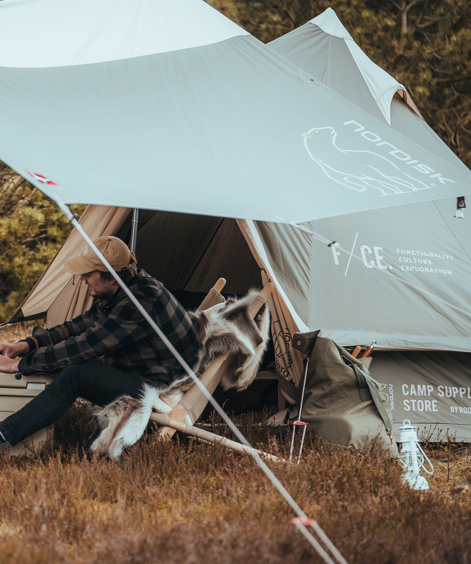 F/CE.×NORDISK Kari 12 Technical Cotton Tarp LIMITED EDITION