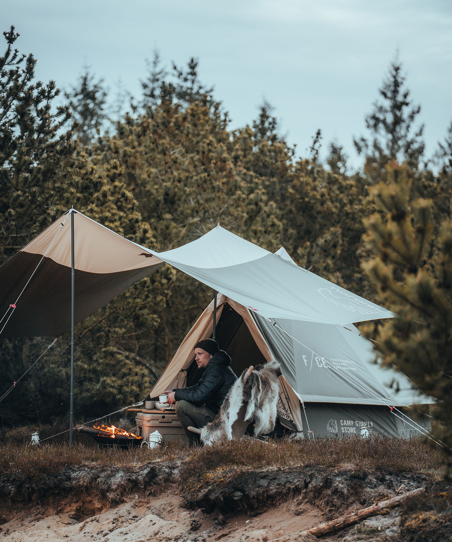 F/CE.×NORDISK Kari 12 Technical Cotton Tarp LIMITED EDITION