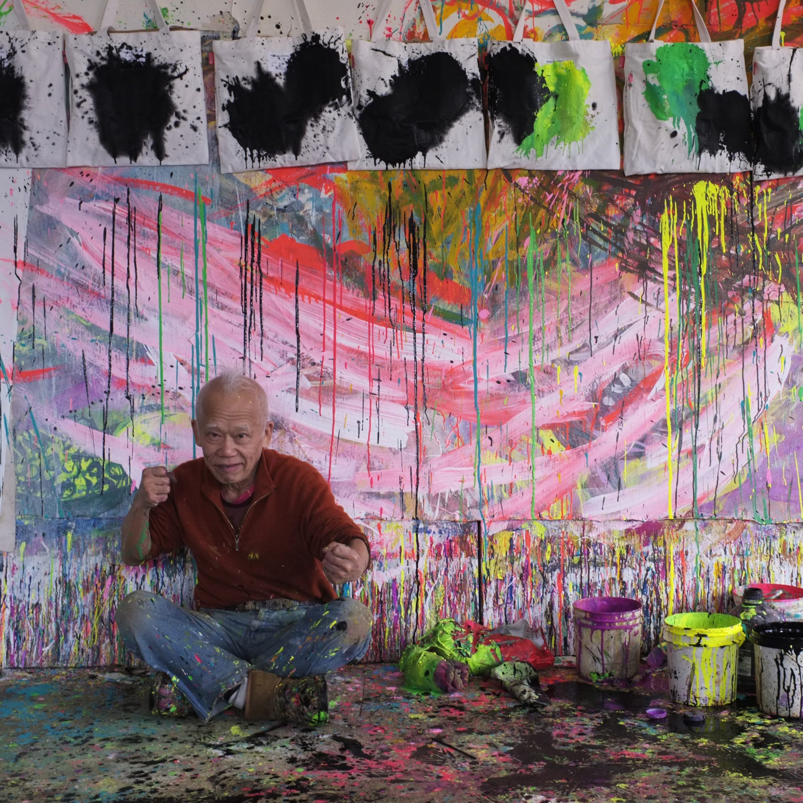 メイキング・ムービーも公開！250枚限定「篠原有司男×H.P.FRANCE NY