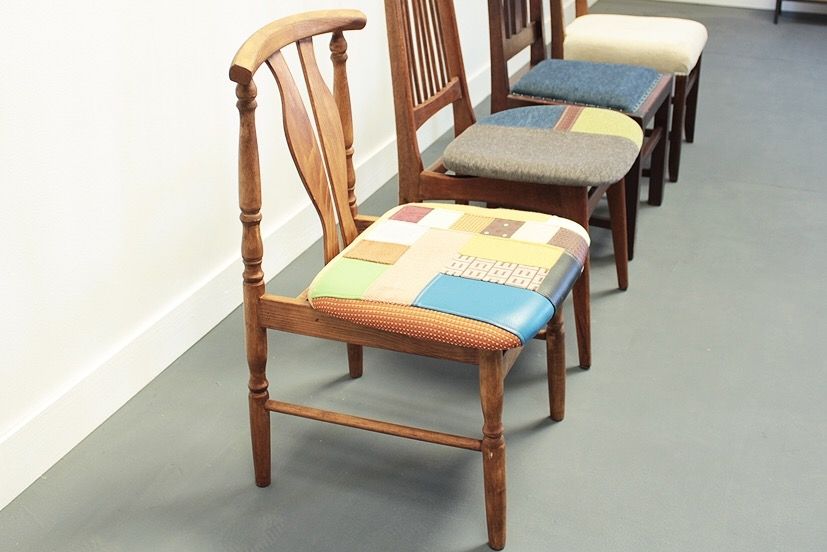 座面張替え＆フレーム塗装直し3選。ガラリと印象が変わる椅子