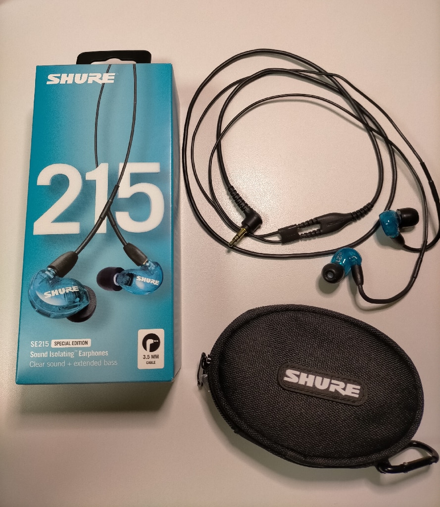 SHURE シュア SE215 Special Edition ブルー 有線イヤホン カナル型