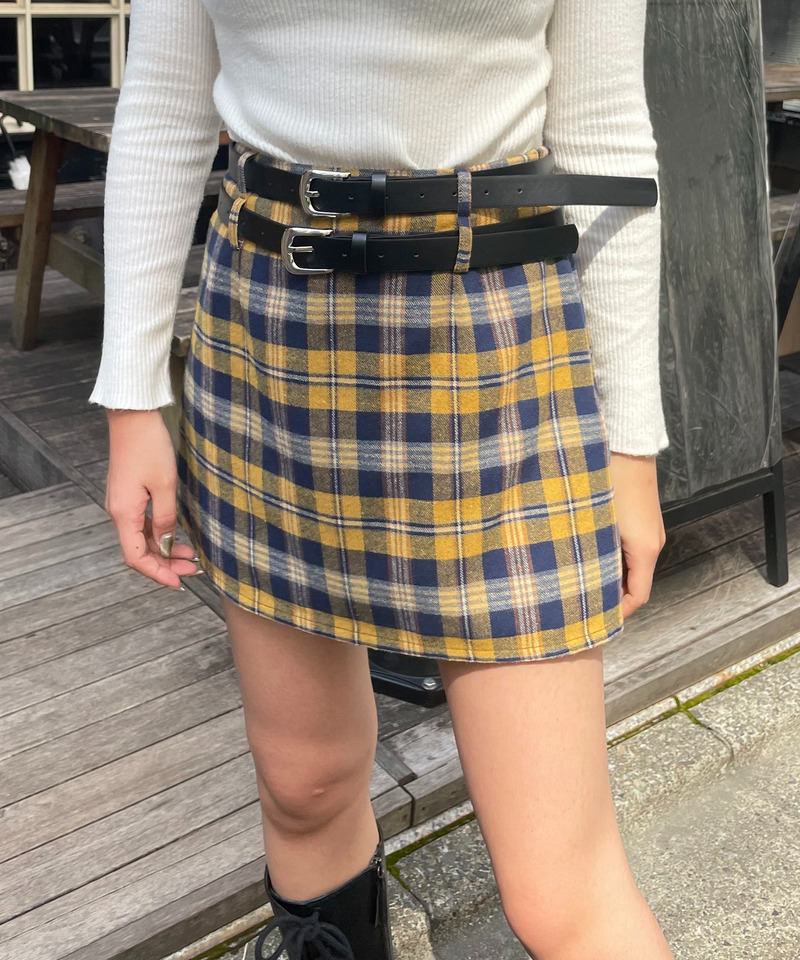 チェックマイクロミニスカート｜SPIRALGIRL スパイラルガール 商品詳細