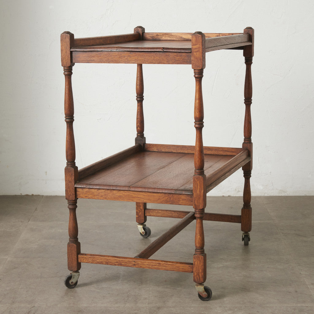 英国アンティーク トロリーワゴン｜rocca rocca