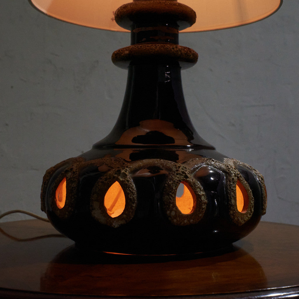 西ドイツヴィンテージ Fat lava テーブルランプ｜rocca rocca