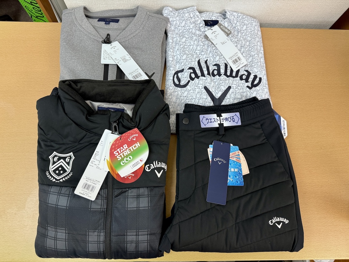 ゴルフ】店員さんに猛プッシュされた「キャロウェイ福袋」の中身が