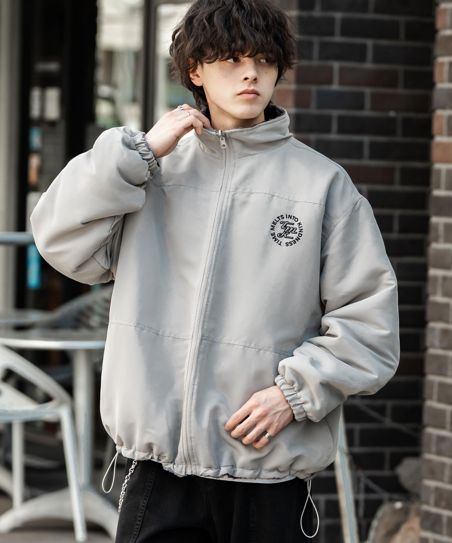 Callaway キャロウェイ 2wayクマ刺繍付ネイビーブルゾン LLサイズ 楽天