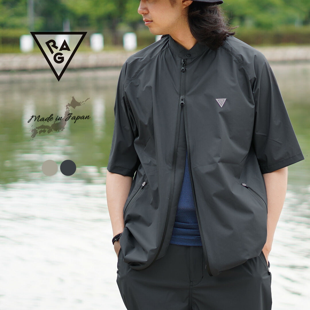 RAG（ラグ） レイニーデイ ハーフスリーブシャツ / メンズ シャツ