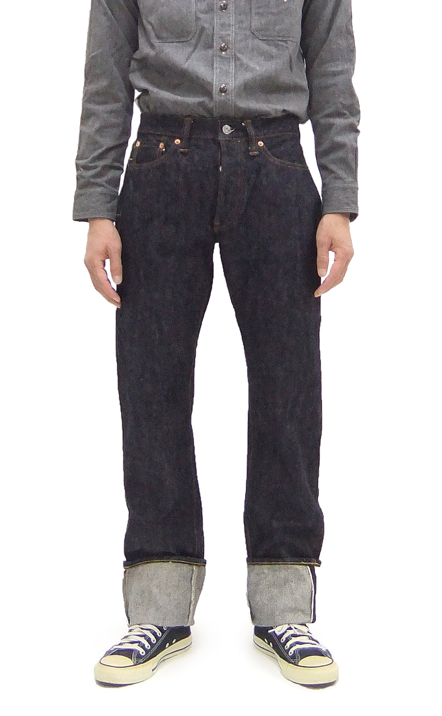 Samurai Jeans S710XX19ozII Men's Slim Straight Fit One-Washed 19