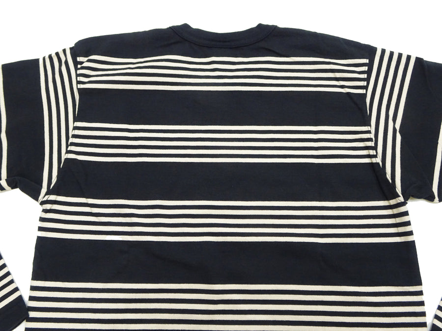 TOYS McCOY Striped T-Shirt Men's Steve McQueen Long Sleeve