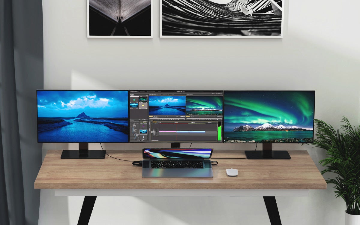 HYPER、MacBookで3台の拡張4K60Hzディスプレイ環境を可能にする「4K