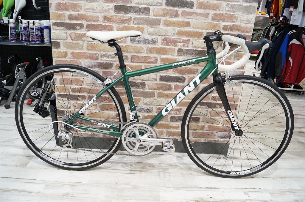 GIANT ロードバイク 2013 グリーン PACE｜高額買取のロードバイクカウマン