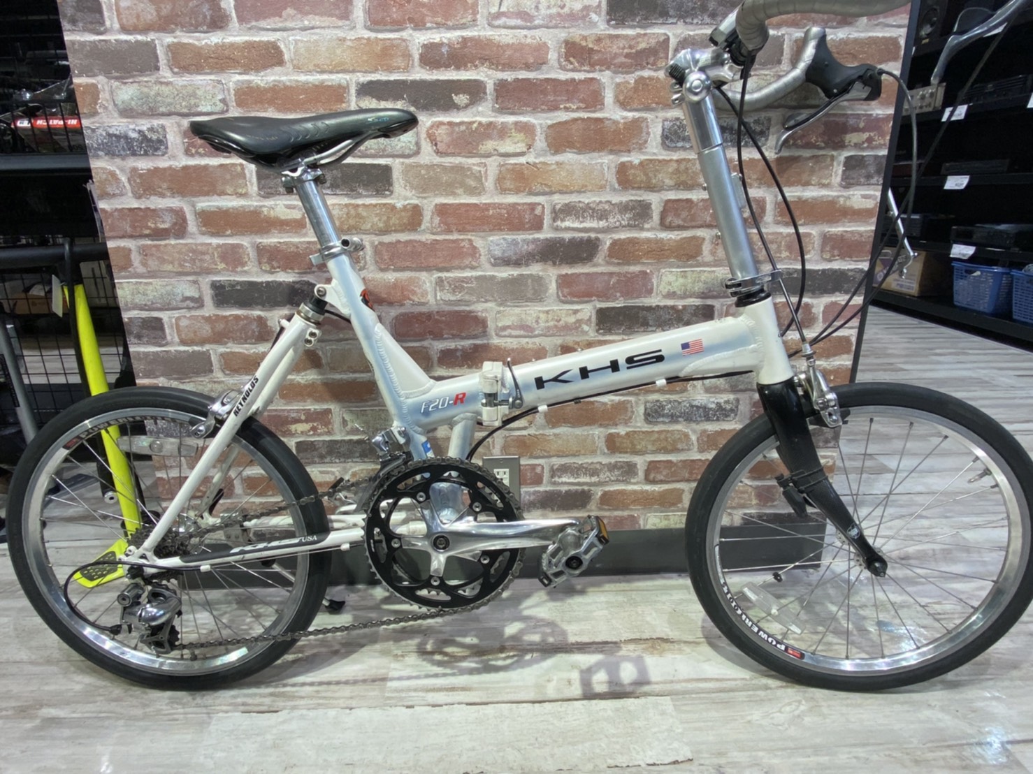 KHS フォールディングバイク F-20R｜高額買取のロードバイクカウマン