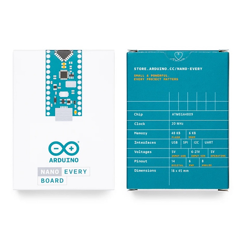 Buy Official Arduino Nano Every ABX00028 online
