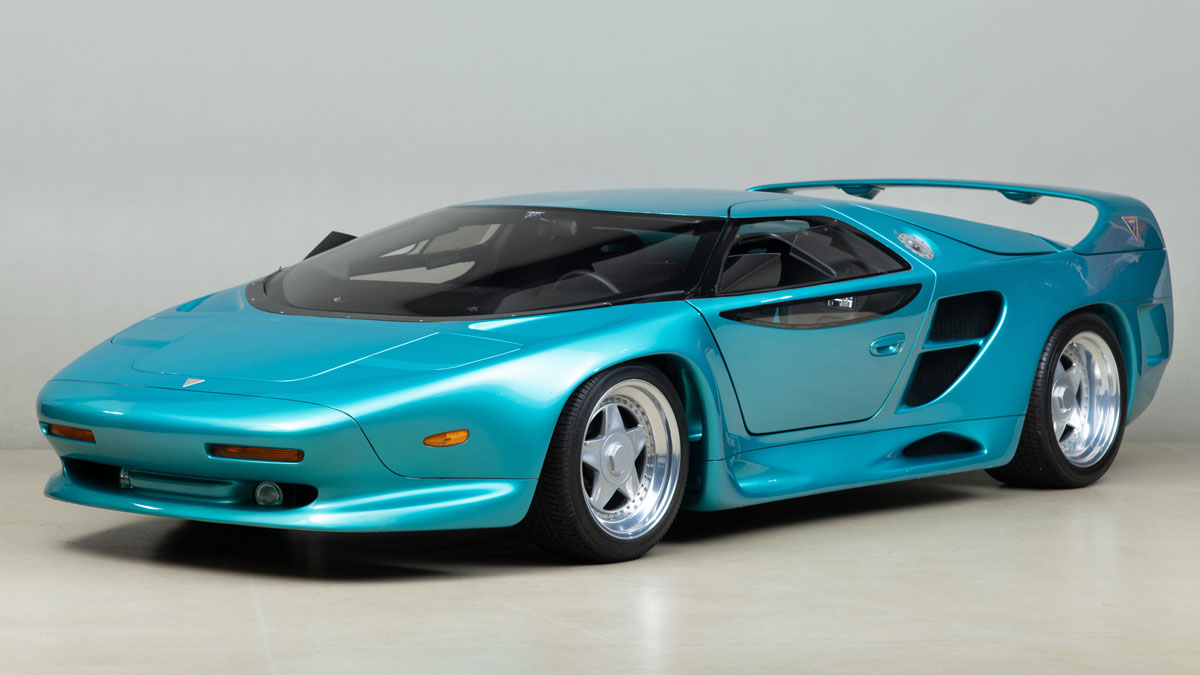 This One-Off 1993 Vector Avtech WX-3 Prototype Coupe Is up for Grabs