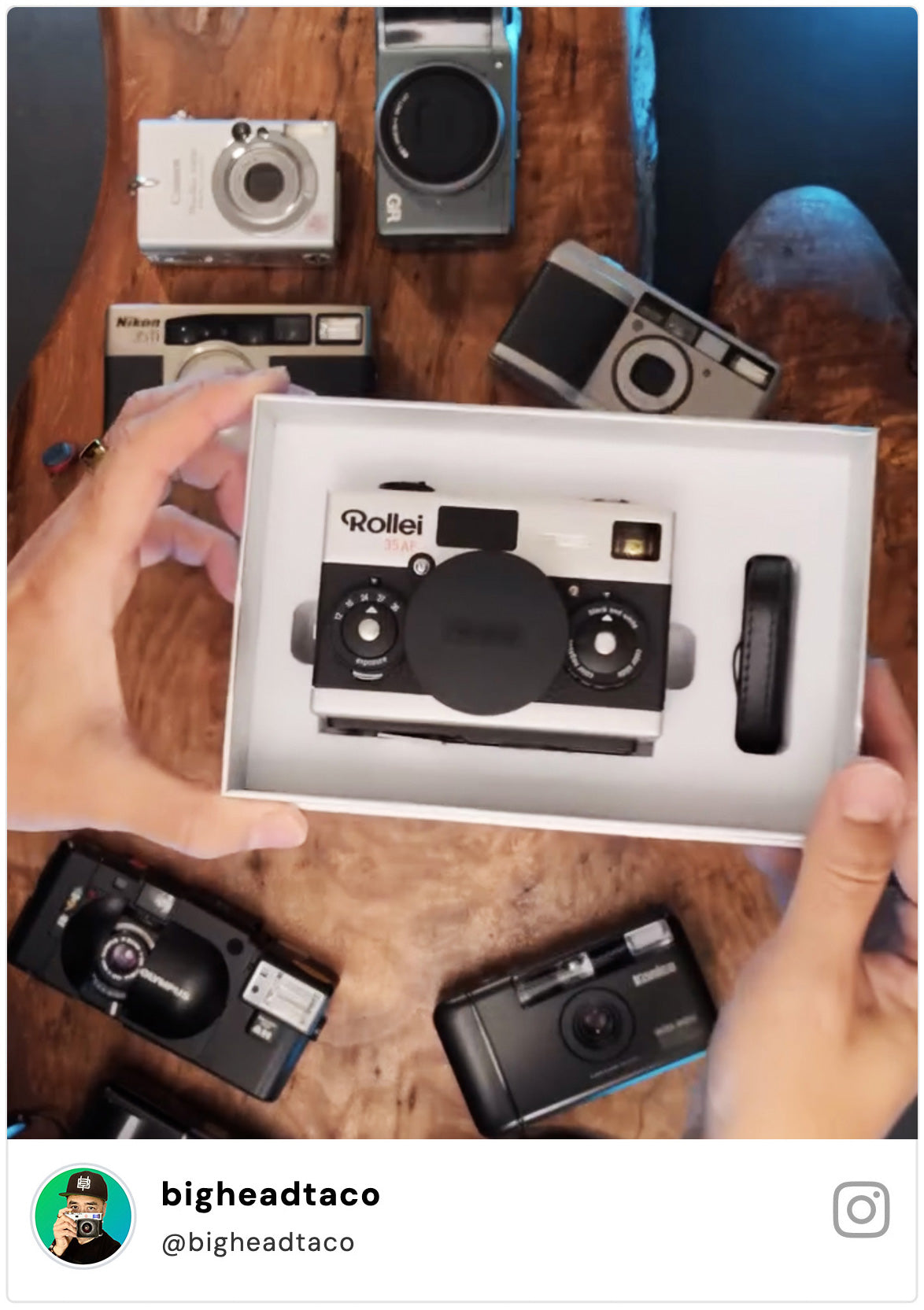 Rollei 35 コンパクトフィルムカメラ ストロボセット おまけ付 これぞ