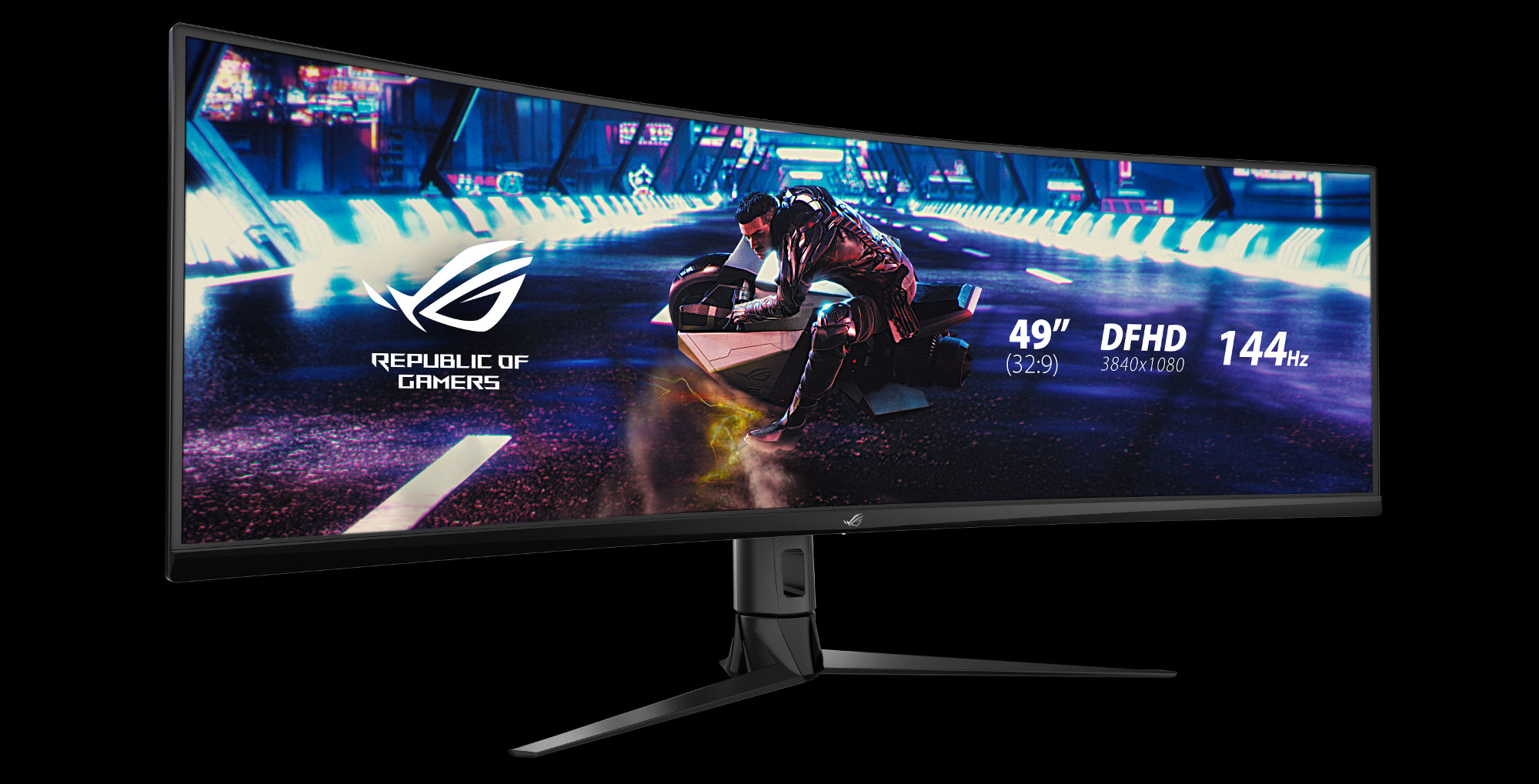 Game wide with the ROG Strix XG49VQ