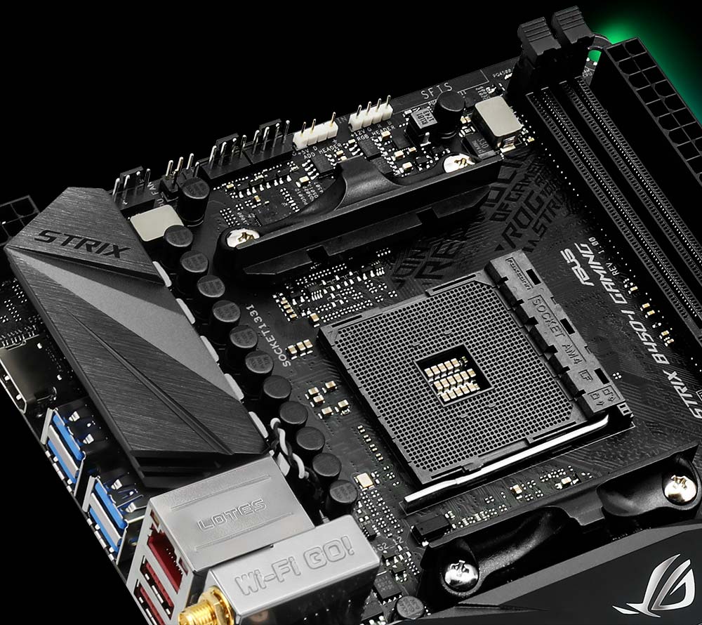 Meet the ROG Strix B450-I Gaming and Strix B450-F Gaming