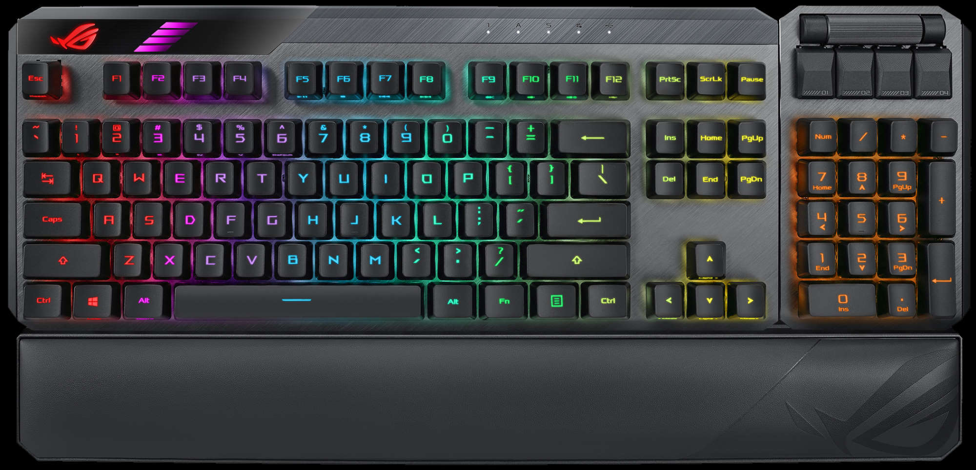 The ROG Claymore II gaming keyboard taps ROG RX Optical Mechanical